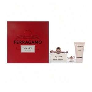 Signorina by Salvatore Ferragamo for Women - 3 Pc Gift Set 3.4oz EDP Spray, 0.17oz EDP Spray, 1.7oz Body Lotion - 1 of 1