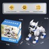 Remote Control Robot Dog Toy Programmable Smart Interactive Robotic Pets with Voice Command, Gesture Control and Animal Sounds for Kids - 3 of 4