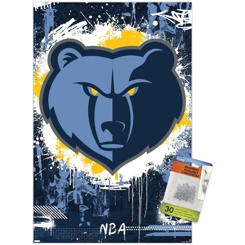 Trends International Nba Memphis Grizzlies - Ja Morant 20 Unframed Wall  Poster Print Clear Push Pins Bundle 14.725 X 22.375 : Target