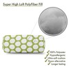 Majestic Home Goods,Bolster Pillow Polka Dot (Large) - 2 of 4