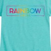 Girls' - Rainbow High - Gradient Logo Fitted Short Sleeve Graphic T-Shirt - 2 of 4