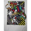 Bioworld Sonic The Hedgehog Running Pose Pop Dimension Graphic Youth Boys White T-Shirt - 2 of 2