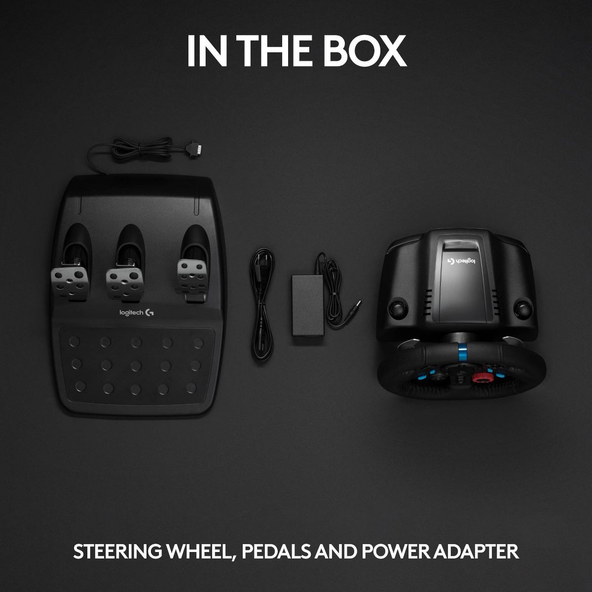 Logitech G29 Driving Force Racing Wheel and Pedals for PlayStation 4/5/PC: USB Connection - thumbnail 9