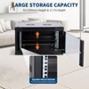 12U Wall Mount Network Cabinet - 23.6" Deep Server Rack Enclosure with Locking Glass Door & Removable Side Panels, IT/AV Equipment Rack - 3 of 4