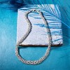 Ross-Simons Italian Sterling Silver Graduated Byzantine Necklace - 3 of 4