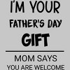Men's Design By Humans I'm Your Father's Day Gift Black Text By sukhendu12 T-Shirt - 2 of 2