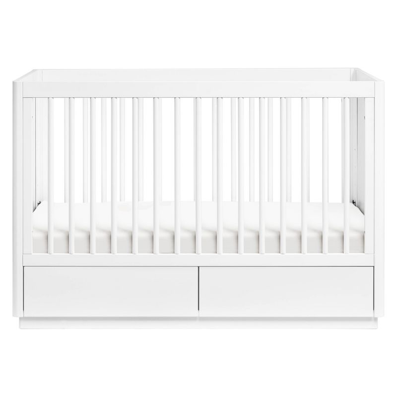 Babyletto Bento 3-in-1 Convertible Storage Crib with Toddler Bed Conversion Kit and Drawers, 3 of 9