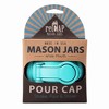 reCAP Mason Jar Pour Lid with Foldout Carry Loop, Wide Mouth with Leak-Proof Seal, USA Made - image 2 of 3