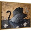 Amanti Art Dark Swans II by Jose Perez Framed Canvas Wall Art - 3 of 4