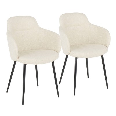 LumiSource Set of 2 Boyne Dining Chairs