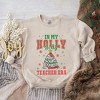 Simply Sage Market Women's Graphic Sweatshirt  Holly Jolly Teacher Era - 2 of 4