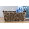 Vintiquewise Seagrass Counter-Top Basket Great for Folded Paper Towel - 4 of 4