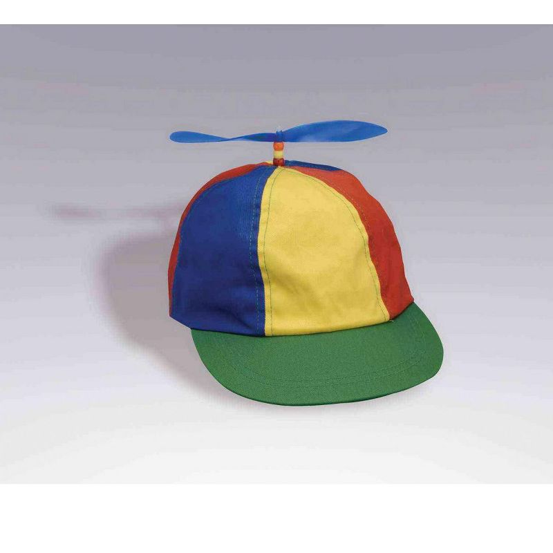 Forum Novelties Multi-Colored Propeller Beanie Hat, 1 of 2