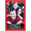 PosterPalooza | Classic Modern Red Picture Frame - UV Acrylic, Foam Board Backing, Hanging Hardware - 2 of 4