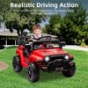 Ride On Truck for Kids, 12V Battery Powered Toy Car with Remote Control, LED Headlight and Music, 25W Toddler Electric Vehicles for Girls Boys 2-6 - 3 of 4