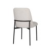New Classic Furniture,Erik Metal & Fabric Side Chair (Set of 2), Beige - 4 of 4