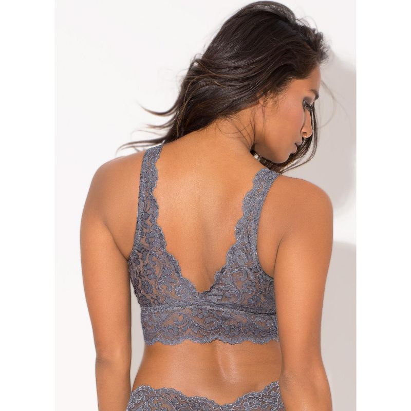 Smart & Sexy Women's Signature Lace Deep V Bralette 2-Pack, 3 of 11