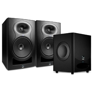 Kali Audio LP-8 V2 8" Powered Studio Monitor (Pair) & WS-6.2 Dual 6" Studio Subwoofer Bundle - 1 of 4