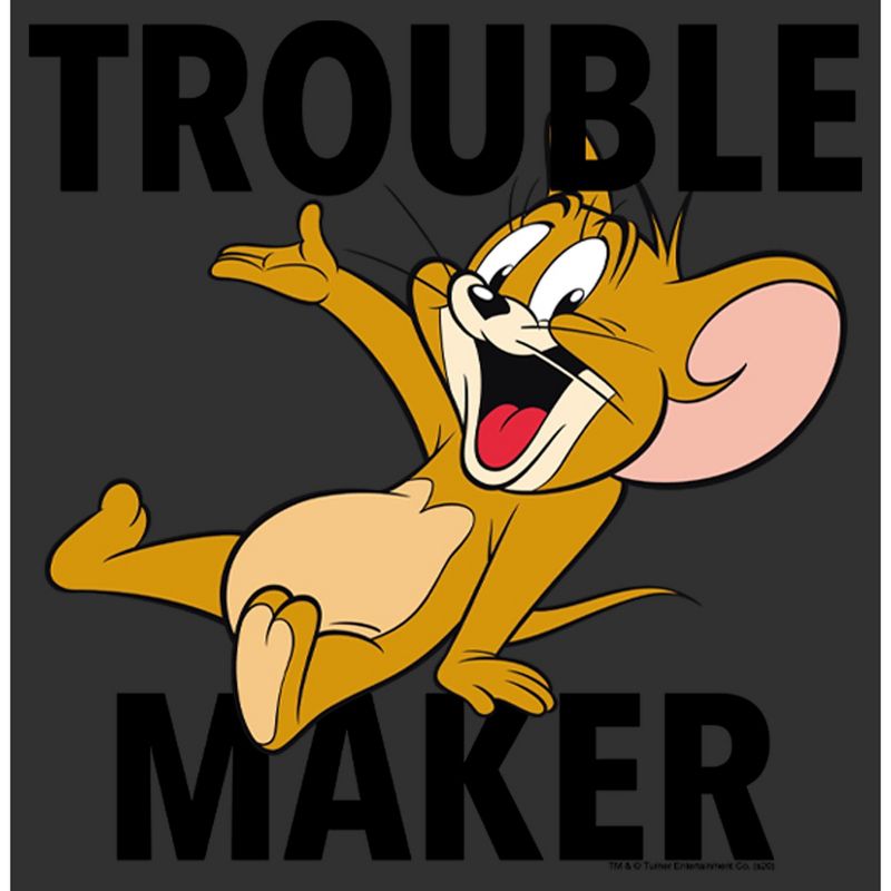 Men's Tom and Jerry Trouble Maker Mouse T-Shirt, 2 of 4