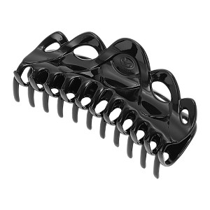 Unique Bargains Fashion Corrugated Edge Hair Clips Hairdo Clips 1 Pc - 1 of 4