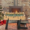 8 Inch Foldable Foosball Table Game Room Size, Soccer Table Game for Kids and Adults, Arcade Table for Home, Indoor Game Room Sport - 4 of 4