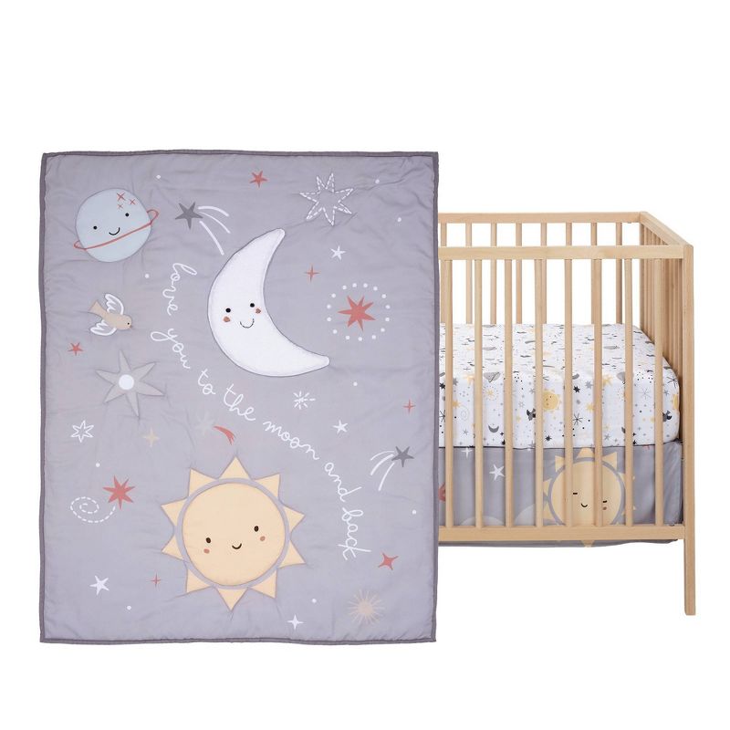 Bedtime Originals Little Star Crib Bedding Set by Lambs &#38; Ivy - 3pc, 2 of 11