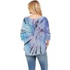 Women's Starburst Tie Dye Knit Top - PLUS - Phil Love - image 3 of 3