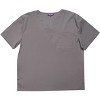 Tropi Mens Scrub Sets - Four Pocket Medical Scrubs Uniform (V-Neck with Cargo Pant) - 2 of 3