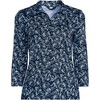 Lands' End Women's 3/4 Sleeve Active Polo Shirt - 3 of 3