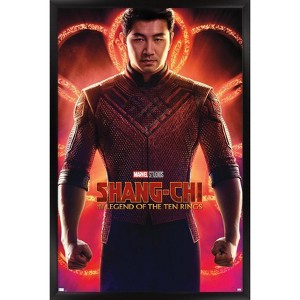 Trends International Marvel Shang-Chi and the Legend of the Ten Rings - Teaser Framed Wall Poster Prints - 1 of 4