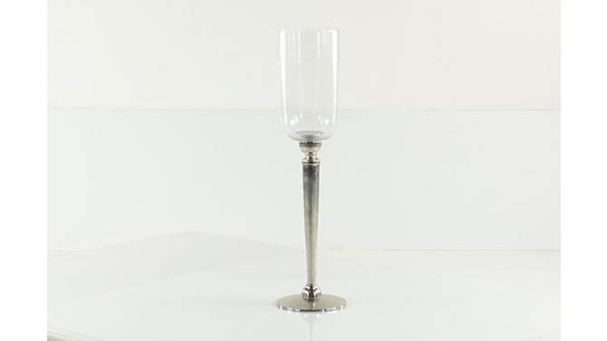 32&#34; x 8&#34; Modern Champagne Style Glass Candle Holder - Olivia &#38; May, 2 of 16, play video