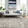 Modern Geometric Washable Rug – Low Pile, Non-Slip, Soft Stain-Resistant Carpet for Bedroom, Living Room, Dining - 3 of 4