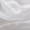 RT Designers Collection Kimberly Embroidery Doily Grommet Sheer Curtain Panel Pair White - 3 of 4