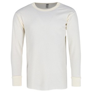 Cotton Plus Men's Thermal Underwear Long Sleeve Shirt - 1 of 3