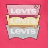 Levi's® Baby Girls' Ruffle Sleeve Romper - Pink - image 3 of 4