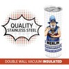 SMASHCRAFT 20 ounce Stainless Steel Double Walled Insulated Travel Tumbler Coffee Mug Cup, Merlin Comic - 4 of 4