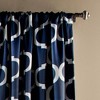 2pk 52"x84" Blackout Geo Window Curtain Panels - Lush Décor - 2 of 4