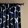 2pk 52"x84" Blackout Geo Window Curtain Panels - Lush Décor - image 2 of 4