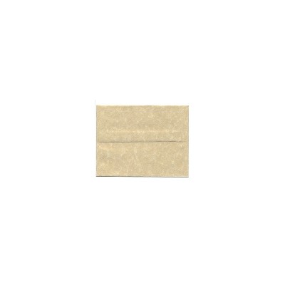 JAM Paper A2 Parchment Invitation Envelopes 4.375 x 5.75 Brown Recycled 25/Pack (53447)