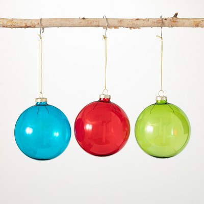 Colored Glass Ball Ornaments Multicolor 4