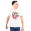 Funny Santa It Was My Brother's Fault Graphic T Shirt Men or Women Brisco Brands - 3 of 4
