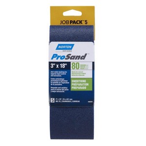 Norton ProSand 18 in. L X 3 in. W Zirconia Alumina Sanding Belt 80 Grit Medium 5 pc - 1 of 1