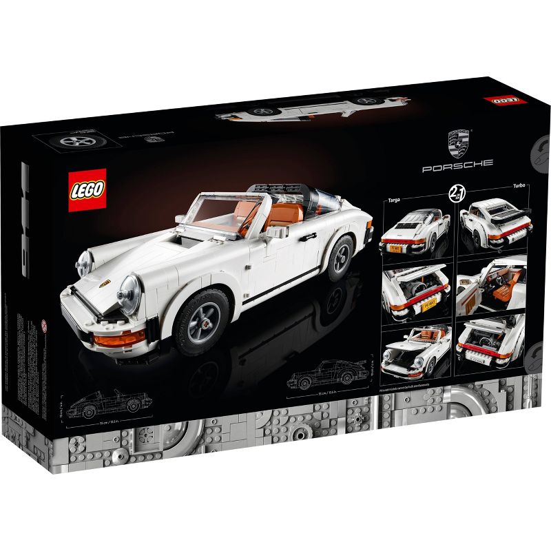 LEGO Icons Porsche 911 Collectible Car Model Kit 10295, 5 of 10