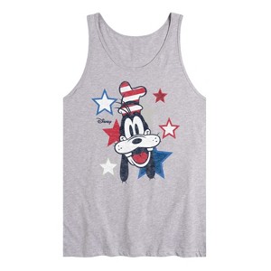 Men's - Disney - American Goofy Graphic Tank Top - 1 of 2