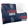 Duquesne University Logo Pattern Silky Touch Blanket White 50x60 - 3 of 4