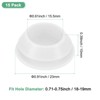 Unique Bargains Silicone Waterproof Durable Shock Absorption Mechanical Fasteners White - 3 of 4