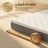 Dyonery Extra Firm & Firm Mattress Topper High-Density Foam for Back Pain Relief, Removable Washable Cover, CertiPUR-US Certified - 3 of 4