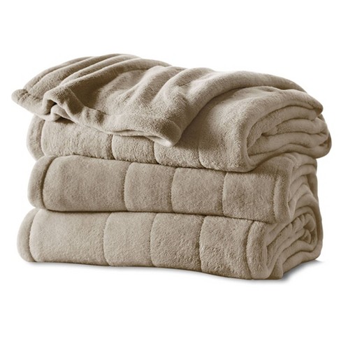 Top Product Reviews For Woolrich Plush To Berber Heated Blanket 7 Color Options 12489771 Overstock