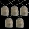 Northlight 10ct Lantern LED Mini String Lights White - 5.9' White Wire - image 2 of 3