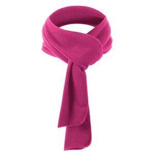 Anna-Kaci Winter Scarf Fleece Neck Warmer Solid Soft Windproof Lightweight Cold Weather Outdoor Gear for Women and Men - 1 of 4